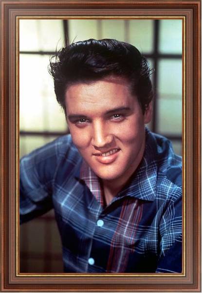 Постер Presley, Elvis (King Creole) с типом исполнения На холсте в раме в багетной раме 35-M719P-83