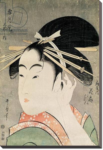 Постер Head of a Woman 4 с типом исполнения На холсте без рамы