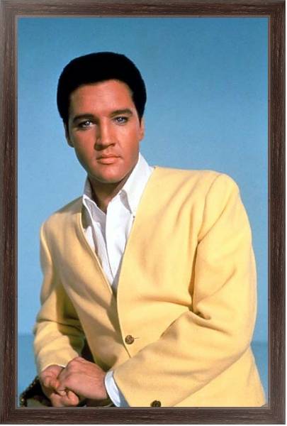 Постер Presley, Elvis 4 с типом исполнения На холсте в раме в багетной раме 221-02