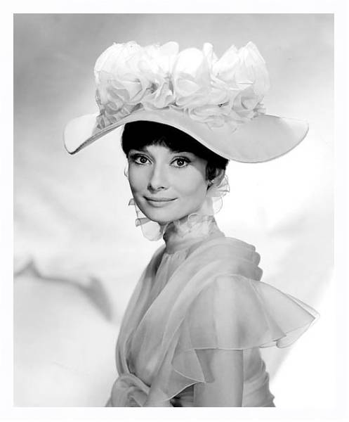 Постер Hepburn, Audrey (My Fair Lady) с типом исполнения На холсте в раме в багетной раме 221-03