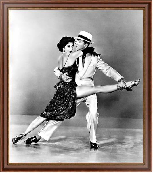 Постер Astaire, Fred (Band Wagon, The) с типом исполнения На холсте в раме в багетной раме 35-M719P-83