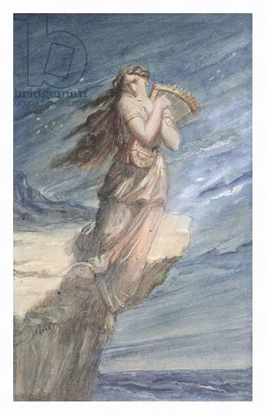 Постер The Death of Sappho с типом исполнения На холсте в раме в багетной раме 221-03