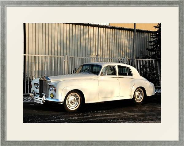 Постер Rolls-Royce Silver Cloud Standard Saloon (III) '1962–66 с типом исполнения Под стеклом в багетной раме 1727.2510