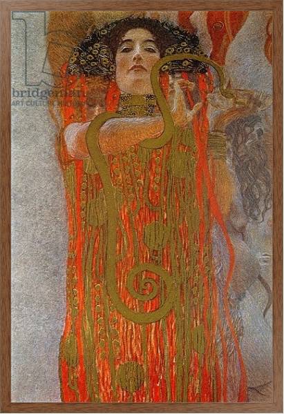 Постер Hygieia, 1900-7 с типом исполнения На холсте в раме в багетной раме 1727.4310