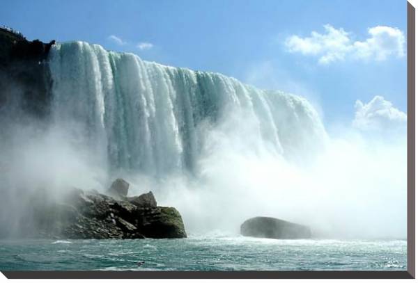 Постер Ниагарский водопад 7 с типом исполнения На холсте без рамы