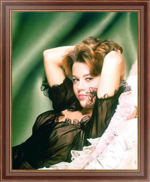 Постер Fonda, Jane 5 с типом исполнения На холсте в раме в багетной раме 35-M719P-83