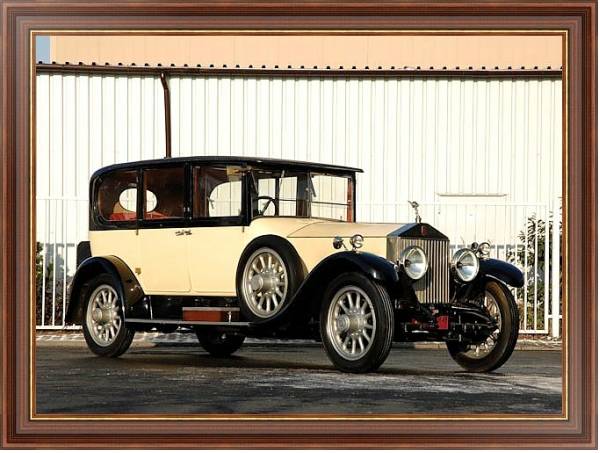 Постер Rolls-Royce Phantom 40 50 Limousine by Maythorne & Sons (I) '1926 с типом исполнения На холсте в раме в багетной раме 35-M719P-83
