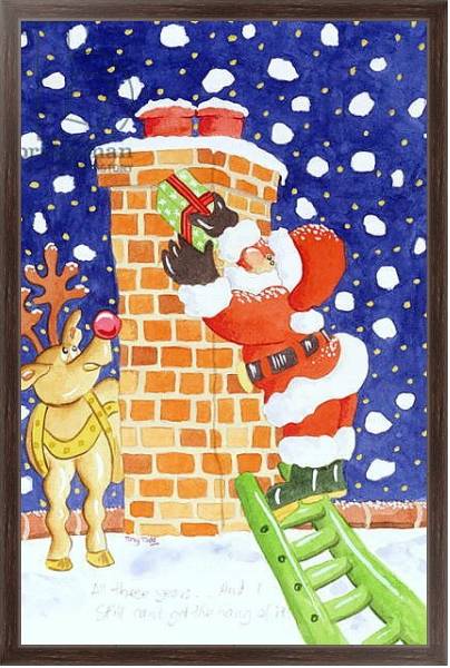 Постер Present from Santa, 2005 с типом исполнения На холсте в раме в багетной раме 221-02