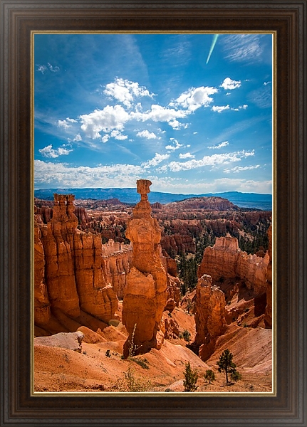 Постер Скала - молоток в каньоне с типом исполнения На холсте в раме в багетной раме 1.023.151