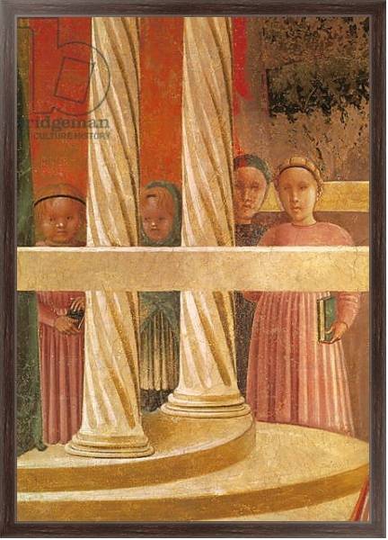 Постер The Presentation of Mary in the Temple, 1433-34 с типом исполнения На холсте в раме в багетной раме 221-02