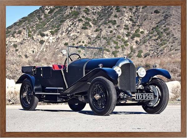 Постер Bentley 3 Litre Sports 4-seater Tourer '1921–27 с типом исполнения На холсте в раме в багетной раме 1727.4310