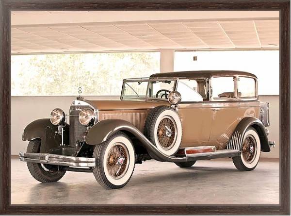 Постер Mercedes-Benz 630K by Castagna '1929 с типом исполнения На холсте в раме в багетной раме 221-02