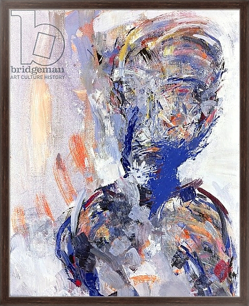 Постер David Bowie, right hand panel of Diptych, 2000 с типом исполнения На холсте в раме в багетной раме 221-02