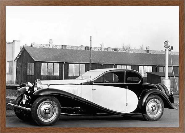 Постер Bugatti Type 50 Coupe Profilee '1931–33 с типом исполнения На холсте в раме в багетной раме 1727.4310