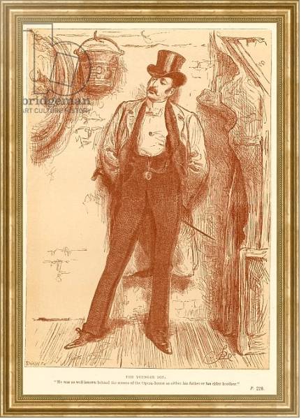 Постер The Younger Son с типом исполнения На холсте в раме в багетной раме NA033.1.051