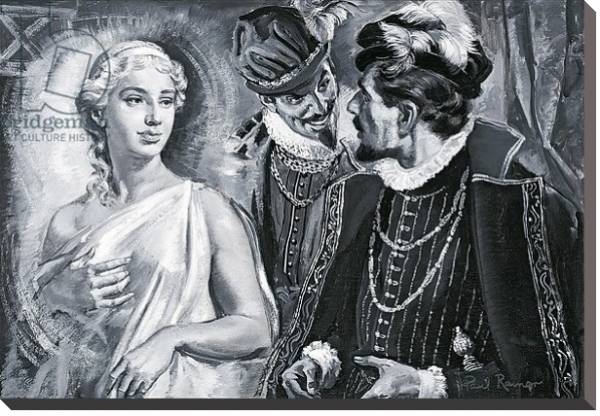 Постер Dr Faustus с типом исполнения На холсте без рамы