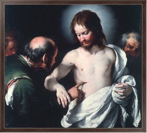 Постер Неверие Святого Томаса 2 с типом исполнения На холсте в раме в багетной раме 221-02