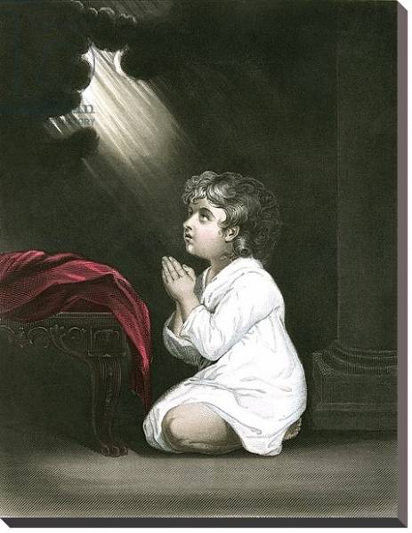 Постер Samuel as a boy с типом исполнения На холсте без рамы