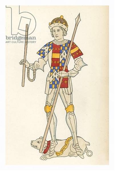 Постер Henry Beauchamp, Duke of Warwick, 1483-85 с типом исполнения На холсте в раме в багетной раме 221-03