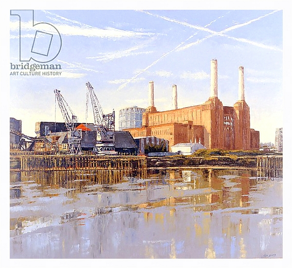 Постер Battersea Power Station, 2004 с типом исполнения На холсте в раме в багетной раме 221-03