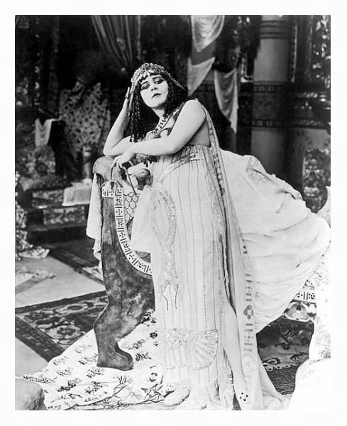 Постер Bara, Theda (Cleopatra) 5 с типом исполнения На холсте в раме в багетной раме 221-03