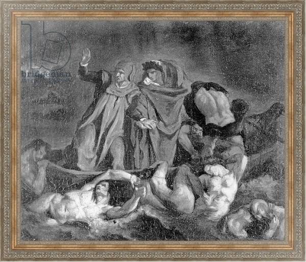 Постер The Barque of Dante с типом исполнения На холсте в раме в багетной раме 484.M48.310