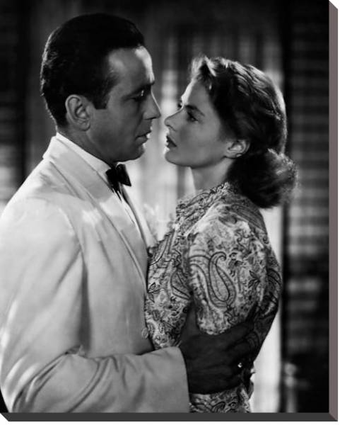 Постер Bogart, Humphrey (Casablanca) 4 с типом исполнения На холсте без рамы