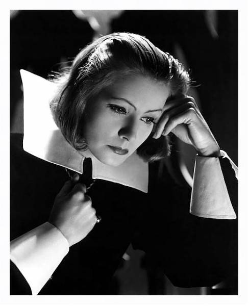 Постер Garbo, Greta (Queen Christina) 3 с типом исполнения На холсте в раме в багетной раме 221-03