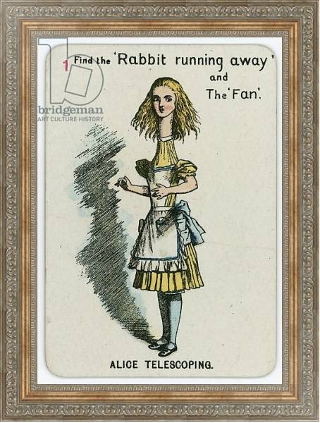 Постер Alice Telescoping с типом исполнения На холсте в раме в багетной раме 484.M48.310