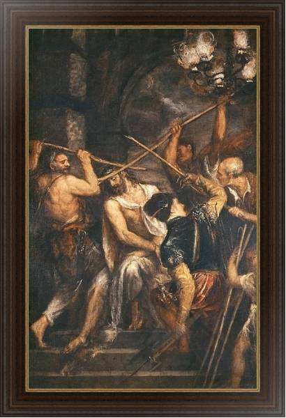 Постер Christ Crowned with Thorns с типом исполнения На холсте в раме в багетной раме 1.023.151
