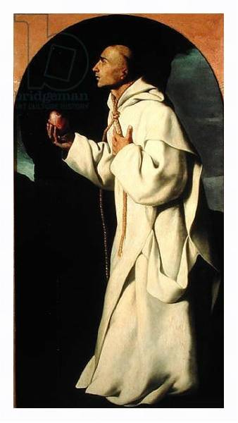 Постер Portrait of the devout John Houghton с типом исполнения На холсте в раме в багетной раме 221-03