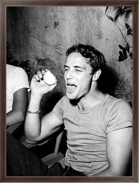 Постер Brando, Marlon (A Streetcar Named Desire) 5 с типом исполнения На холсте в раме в багетной раме 221-02