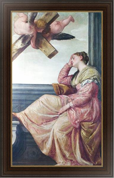 Постер Сон Святой Елены с типом исполнения На холсте в раме в багетной раме 1.023.151
