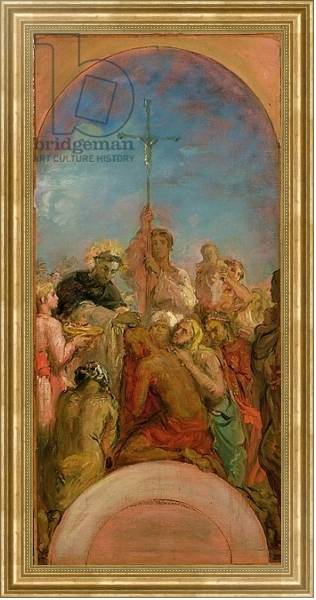 Постер St. Francis Xavier с типом исполнения На холсте в раме в багетной раме NA033.1.051