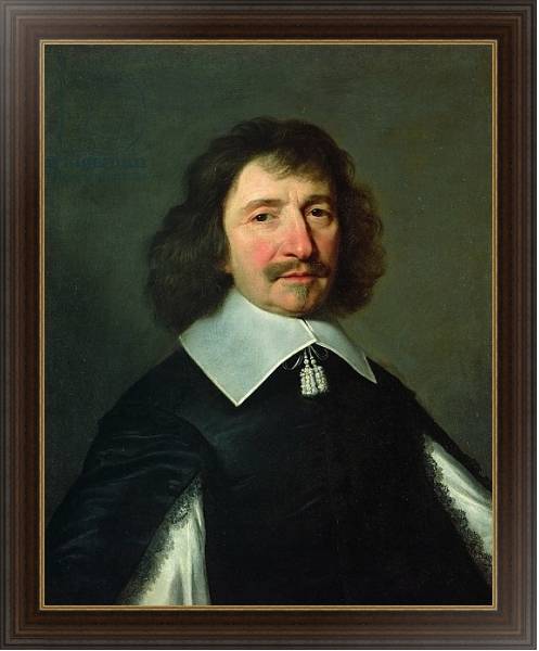 Постер Portrait of Vincent Voiture c.1643-44 с типом исполнения На холсте в раме в багетной раме 1.023.151