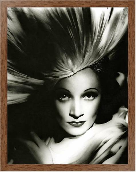 Постер Dietrich, Marlene 19 с типом исполнения На холсте в раме в багетной раме 1727.4310