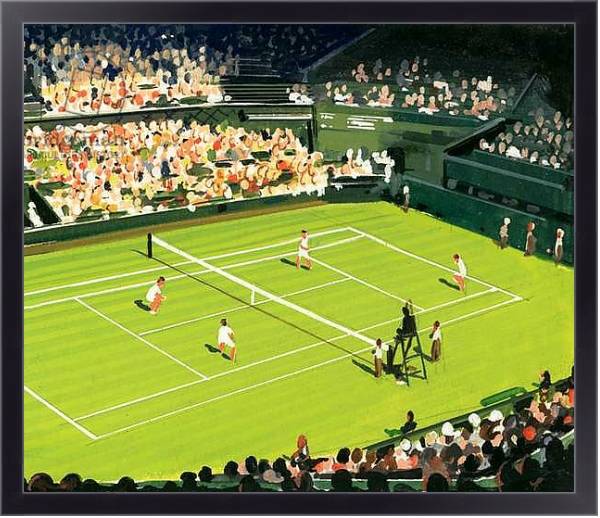 Постер The centre court at Wimbledon с типом исполнения На холсте в раме в багетной раме 221-01
