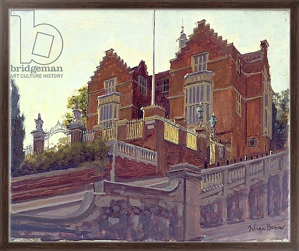 Постер The Old Schools, Harrow с типом исполнения На холсте в раме в багетной раме 221-02