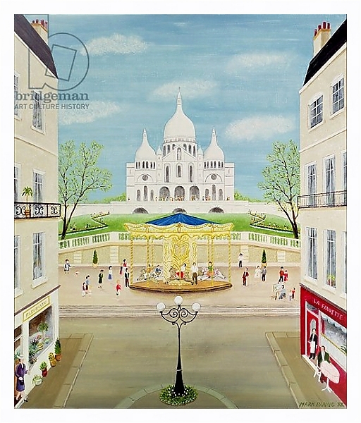Постер Carousel с типом исполнения На холсте в раме в багетной раме 221-03