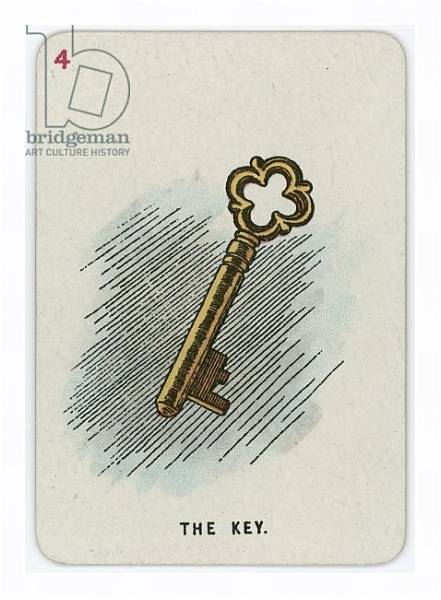 Постер The Key с типом исполнения На холсте в раме в багетной раме 221-03
