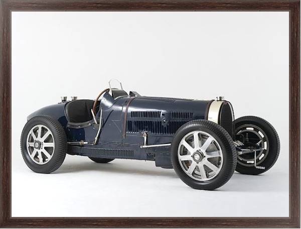 Постер Bugatti Type 51 Grand Prix Racing Car '1931–34 с типом исполнения На холсте в раме в багетной раме 221-02