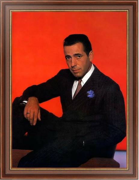 Постер Bogart, Humphrey 6 с типом исполнения На холсте в раме в багетной раме 35-M719P-83