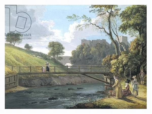 Постер Roslin Castle, Midlothian с типом исполнения На холсте в раме в багетной раме 221-03