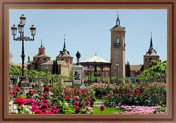 Постер Испания. Город Алькала́-де-Эна́рес с типом исполнения На холсте в раме в багетной раме 35-M719P-83