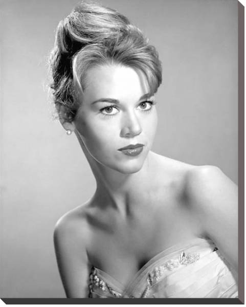 Постер Fonda, Jane 9 с типом исполнения На холсте без рамы