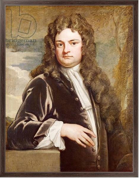 Постер Portrait of Sir Richard Steele 1711 с типом исполнения На холсте в раме в багетной раме 221-02