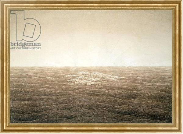 Постер Sea at Sunrise, 1828 с типом исполнения На холсте в раме в багетной раме NA033.1.051