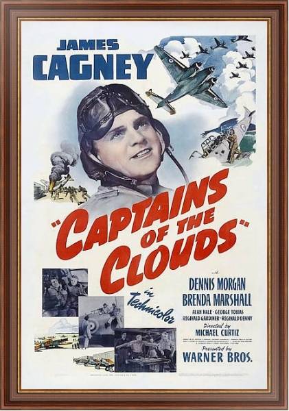 Постер Poster - Captains Of The Clouds с типом исполнения На холсте в раме в багетной раме 35-M719P-83