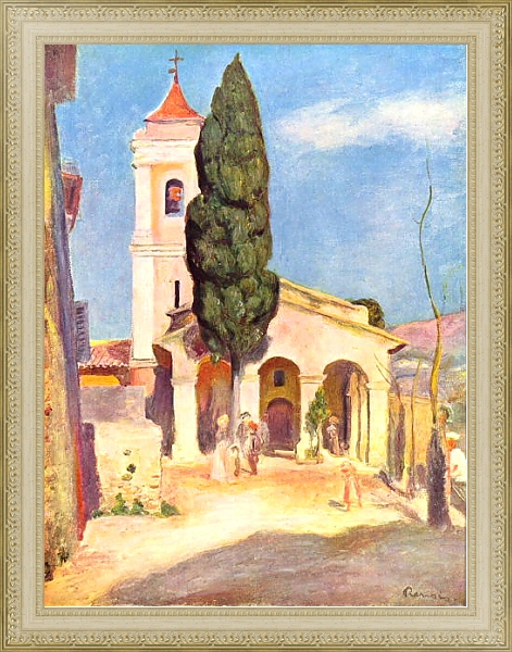 Постер Церковь в Кане с типом исполнения На холсте в раме в багетной раме 484.M48.725