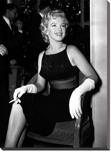 Постер Monroe, Marilyn 126 с типом исполнения На холсте без рамы